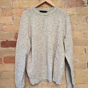 Rag and Bone - Harlow Donegal Sweater Grey - Size Medium